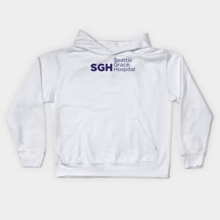 SGH Seattle Grace Hospital Kids Hoodie